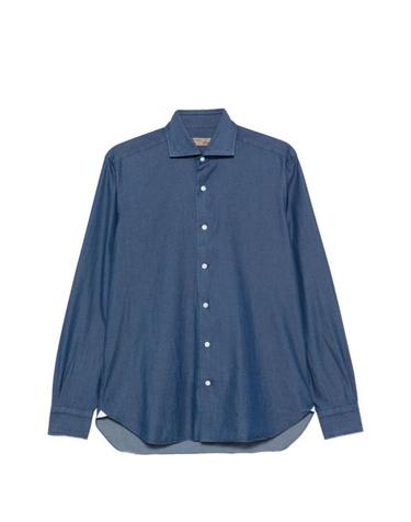 바르바 [해외직구] 26FW 발바 데님 셔츠 LIU13P01PZ099 8U1 Blu
