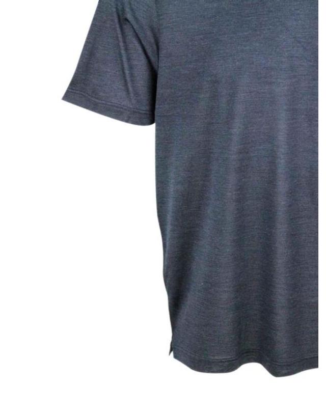 바르바 [해외직구] 26SS 발바 반팔 티셔츠 6053378311590 Dark Grey 착용컷