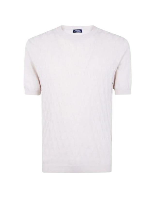 바르바 [해외직구] 26SS 발바 스웨터 TSHIRT PR 1011 BEIGE 착용컷