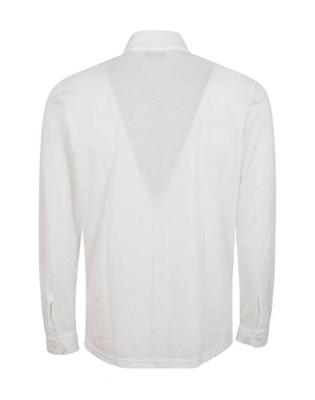 바르바 [해외직구] 25FW 발바 긴팔 셔츠 700091302VAR0815 White 착용컷