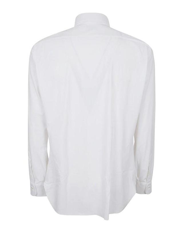 바르바 [해외직구] 26SS 발바 긴팔 셔츠 CKU13P0154174UVAR0001 White 착용컷