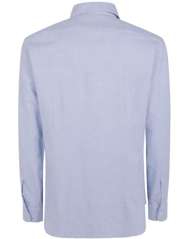 바르바 [해외직구] 26FW 발바 긴팔 셔츠 NSFR2P0157080U03 LIGHT BLUE 착용컷