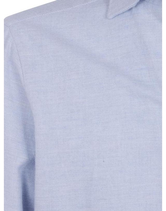 바르바 [해외직구] 26FW 발바 긴팔 셔츠 NSFR2P0157080U03 LIGHT BLUE 착용컷