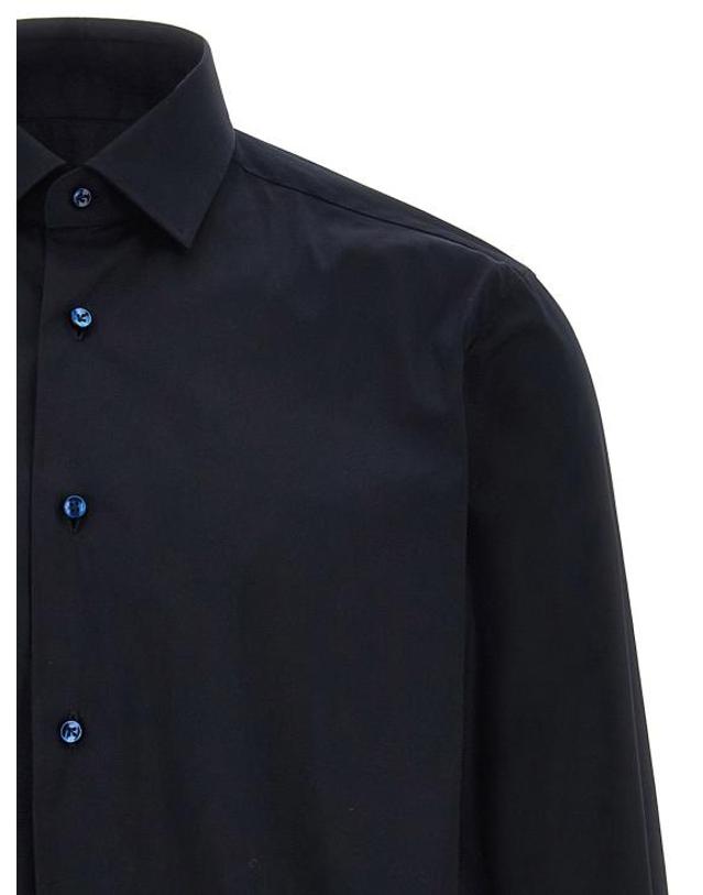 바르바 [해외직구] 발바 셔츠 LDI1U12P01PZ27100001 NAVY 착용컷