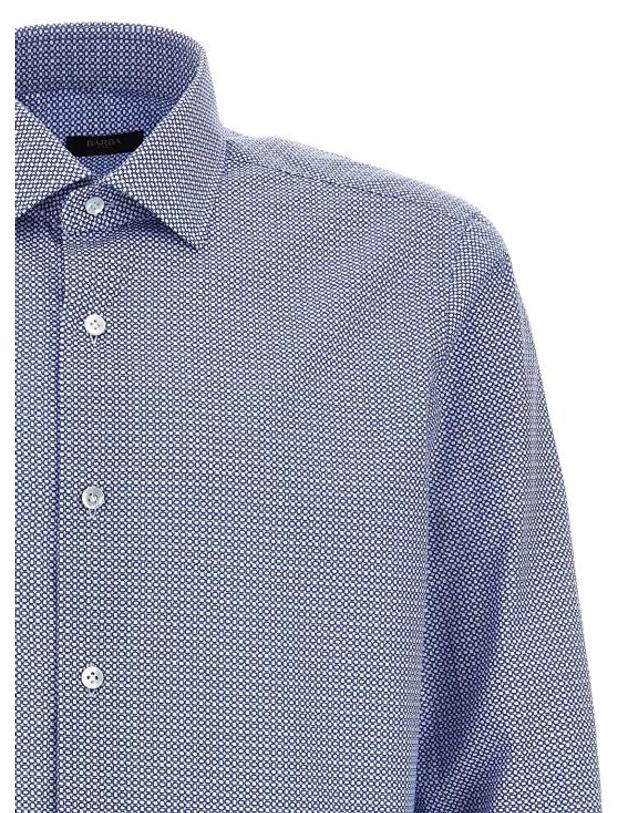 바르바 [해외직구] 발바 셔츠 LDK1U12P01440080002 BLUE 착용컷
