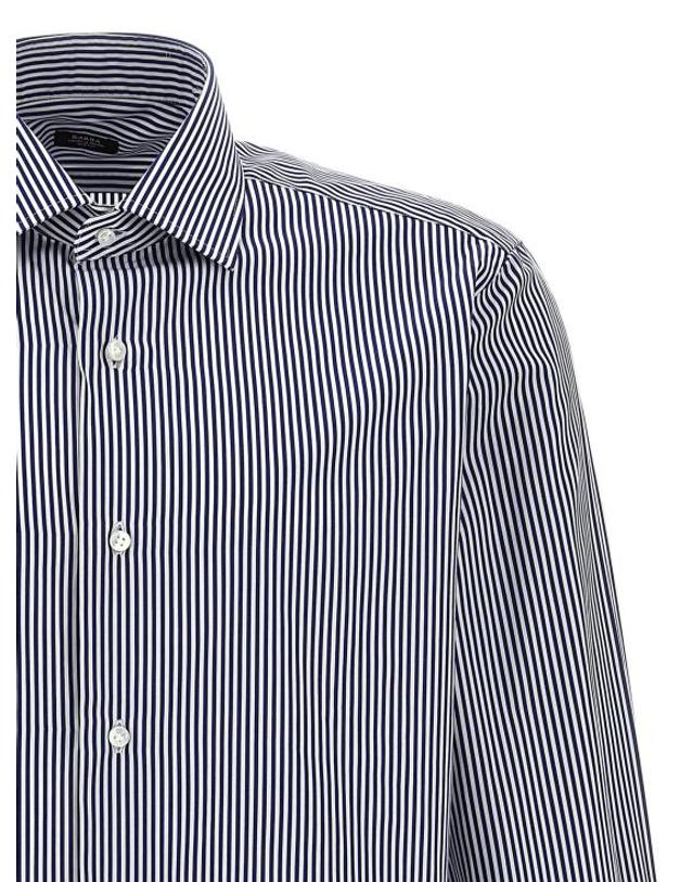 바르바 [해외직구] 발바 셔츠 LDI1U12P01440810001 NAVY 착용컷