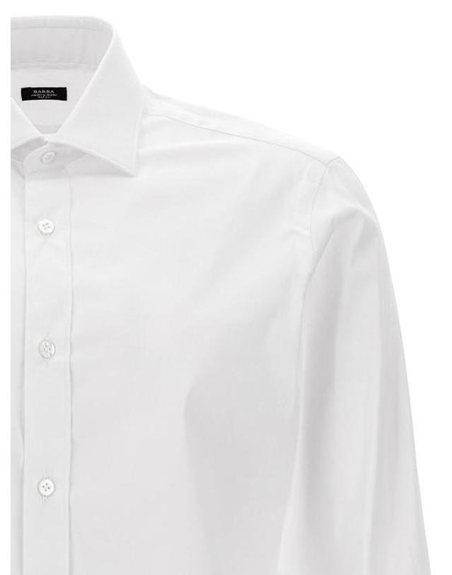 바르바 [해외직구] 발바 셔츠 LDT1U12P01PZ27000001 WHITE 착용컷