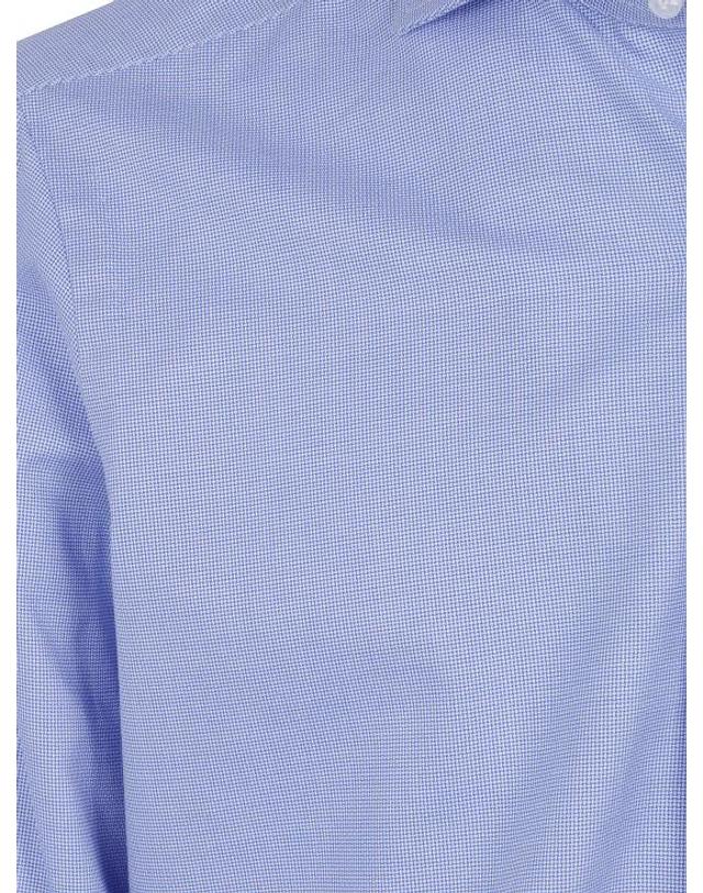 바르바 [해외직구] 26FW 발바 긴팔 셔츠 I1U13P0157012U 0002 BLUE 착용컷