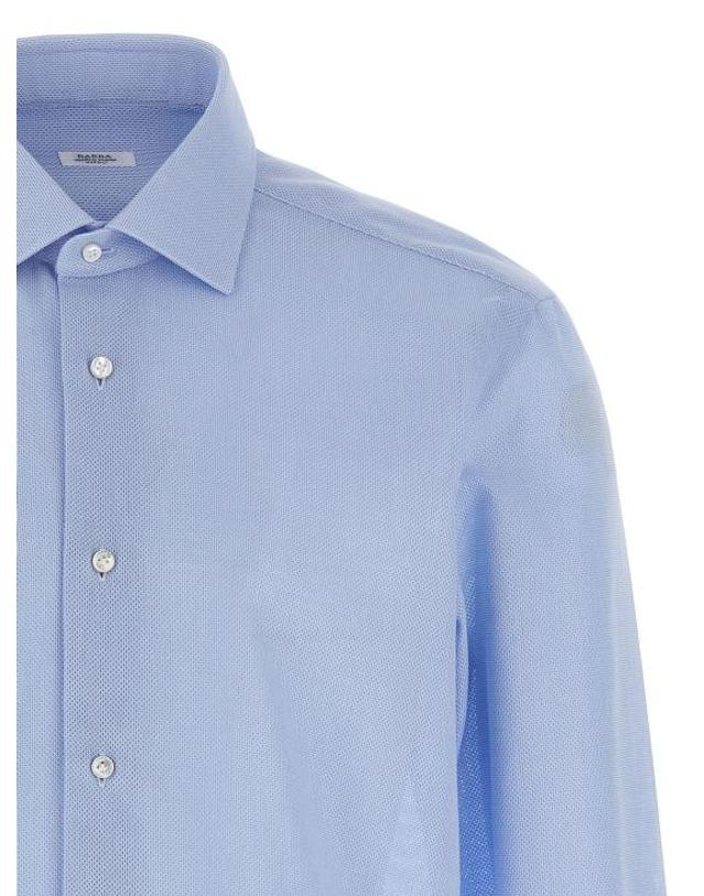 바르바 [해외직구] 발바 셔츠 LDD2U12P01470070003 LIGHT BLUE 착용컷