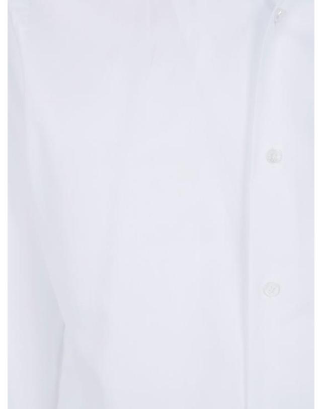 바르바 [해외직구] 26FW 발바 긴팔 셔츠 I1U13P0357094U 0001 WHITE 착용컷