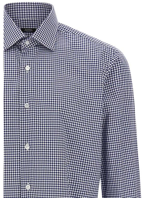 바르바 [해외직구] 발바 셔츠 LDI1U12P0150095U0002 NAVY 착용컷