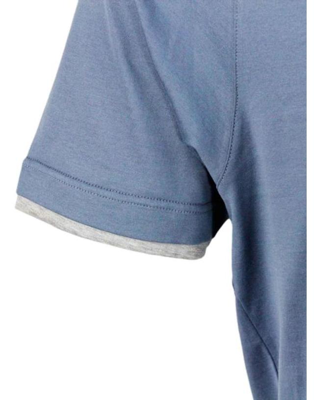바르바 [해외직구] 26SS 발바 반팔 티셔츠 6052373711567 Light Blue 착용컷