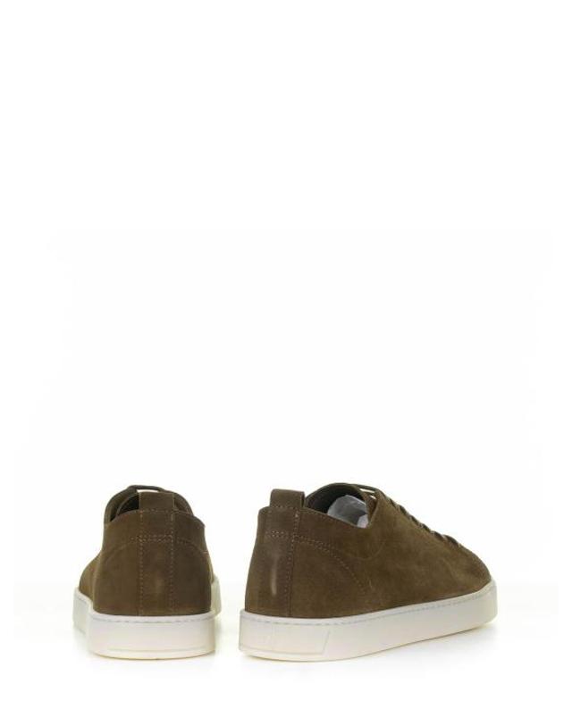 바렛 [해외직구] 24SS 바렛 스니커즈 12287OTTERPROOFSATTEL BROWN 착용컷