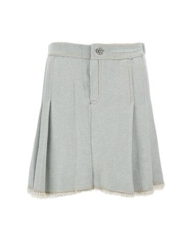[해외직구] 25FW 배리 미디 스커트 C301557372 Blue
