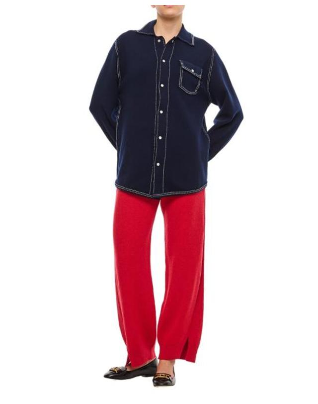배리 [해외직구] 24SS 배리 트레이닝 조거 팬츠 C159698422 Red 착용컷