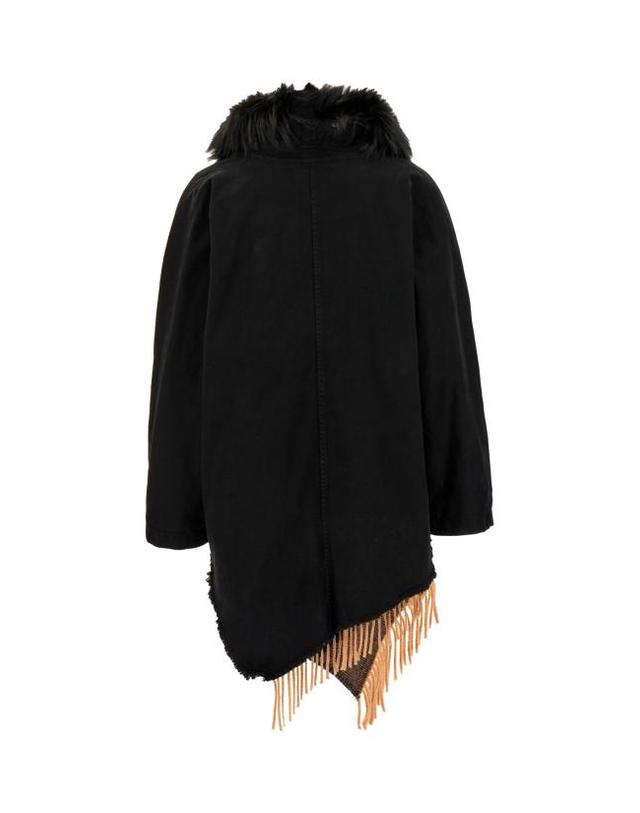 바잘 디럭스 [해외직구] 23FW 바잘 디럭스 케이프 S9263811 382 착용컷