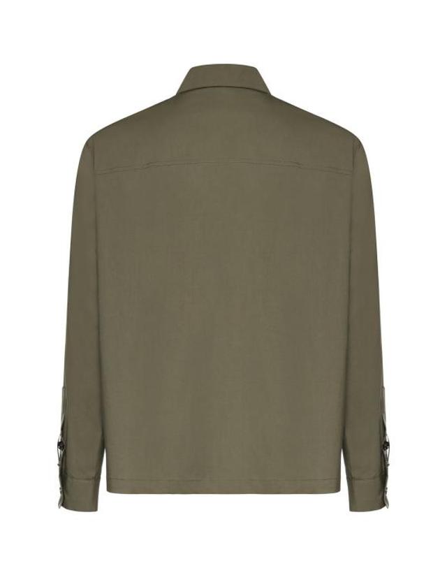 비 에이블 [해외직구] 26SS 비에이블 긴팔 셔츠 LEROYSTSCMILITARE Dark Green 착용컷