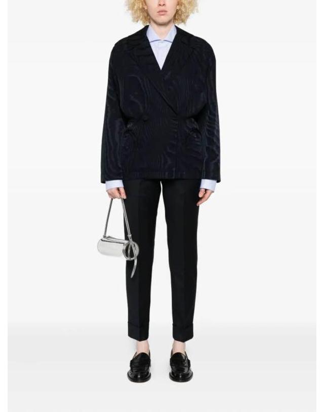 베르위치 [해외직구] 25FW 베르위치 스트레이트 팬츠 ALICELONGZG1202XNAVY Dark Blue 착용컷