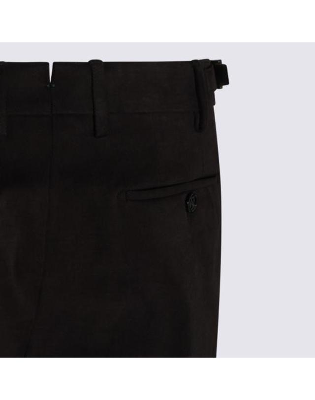 베르위치 [해외직구] 26FW 베르위치 스트레이트 팬츠 RETROLONG TS1620XDKBROWN 착용컷
