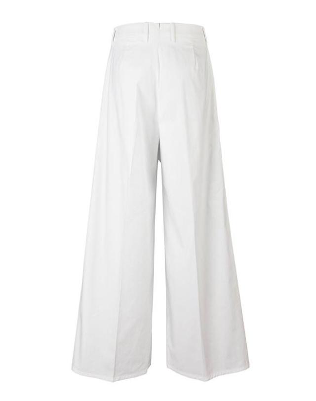 베르위치 [해외직구] 25SS 베르위치 스트레이트 팬츠 NINATECH01WHITE White 착용컷