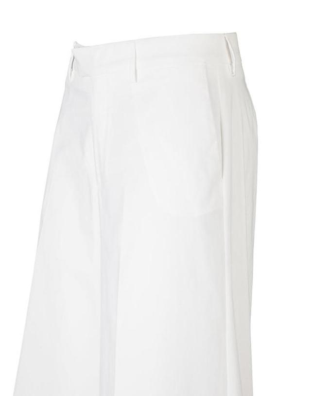 베르위치 [해외직구] 25SS 베르위치 스트레이트 팬츠 NINATECH01WHITE White 착용컷