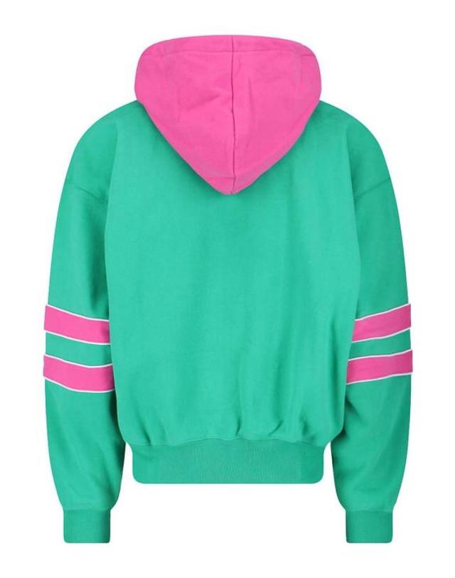 빌리어네어 [해외직구] 25FW 빌리어네어 후드 티셔츠 B25247GREENPINK Green 착용컷
