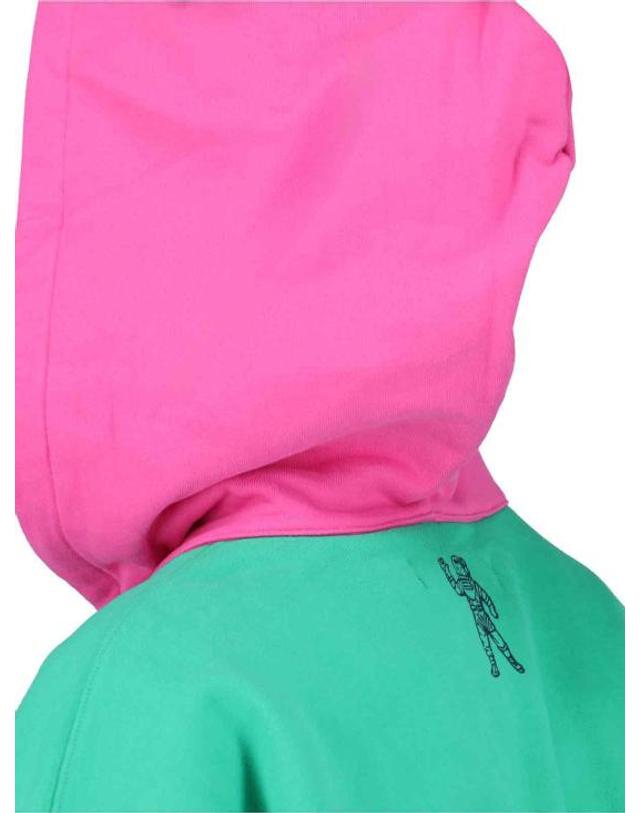 빌리어네어 [해외직구] 25FW 빌리어네어 후드 티셔츠 B25247GREENPINK Green 착용컷