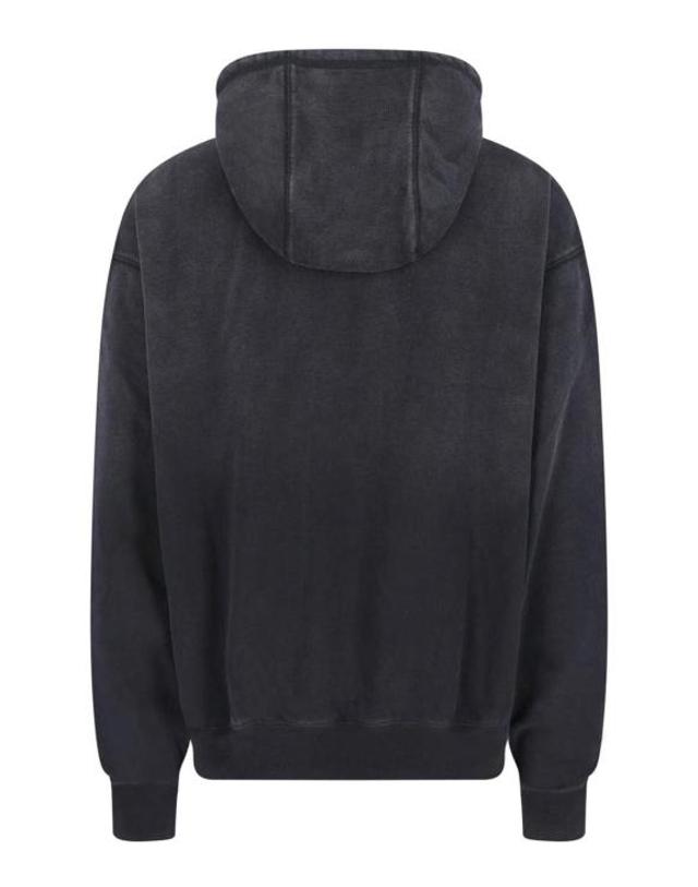 빌리어네어 [해외직구] 25FW 빌리어네어 후드 티셔츠 B25350WASHEDBLACK Black 착용컷