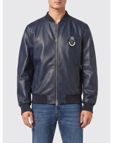 [해외직구] 26FW 빌리어네어 가죽 자켓 BAECMLB1944BLE029N 14 Blue