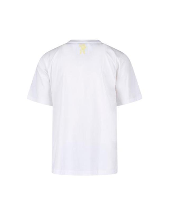빌리어네어 [해외직구] 25FW 빌리어네어 반팔 티셔츠 B25361 WHITE 착용컷