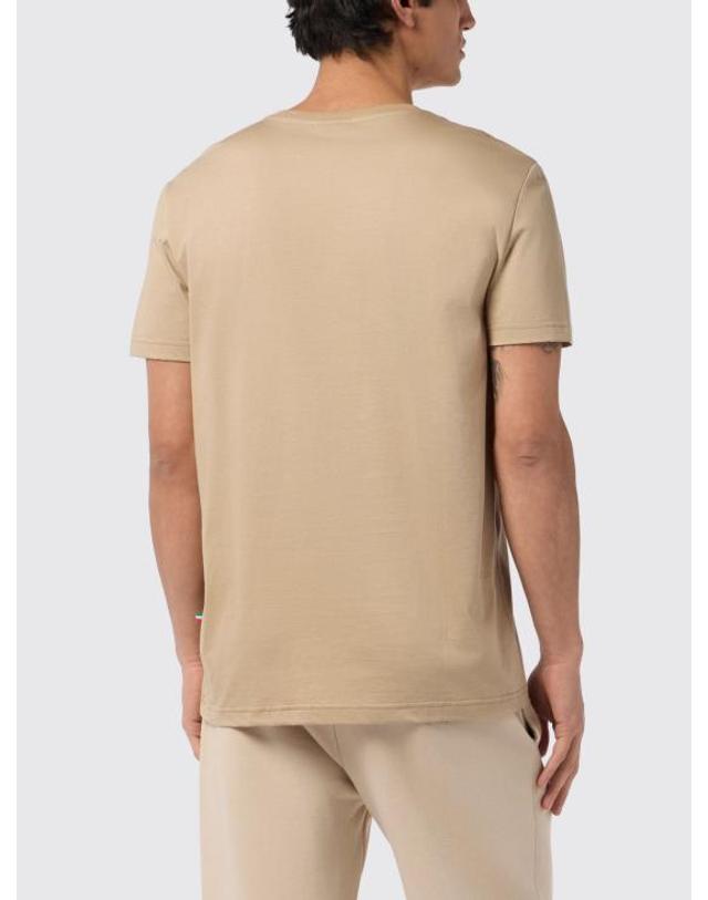 빌리어네어 [해외직구] 26FW 빌리어네어 반팔 티셔츠 BAFCMTK8950BTE014N 06 Beige 착용컷