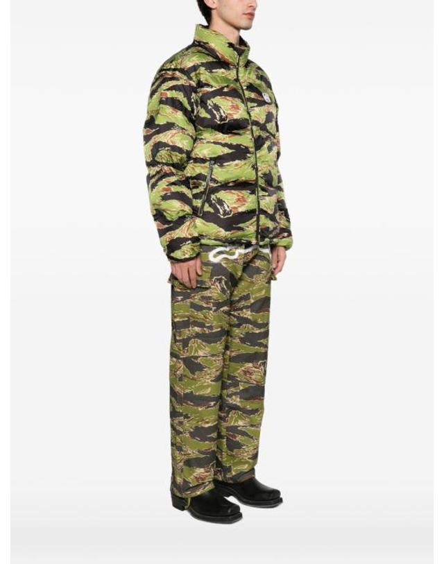 빌리네어 보이즈 클럽 [해외직구] 26SS 빌리어네어보이즈클럽 봄버 자켓 IC25406CAMO BROWN 착용컷