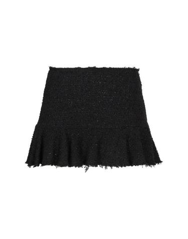 [해외직구] 23SS 블루마린 숏 스커트 P322G119A N0990 black