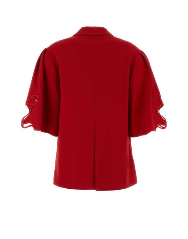 블루마린 [해외직구] 26FW 블루마린 수트 자켓 RF6041T31912B125A X0824 Red 착용컷