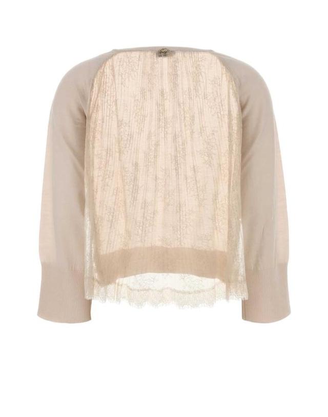 블루마린 [해외직구] 26FW 블루마린 스웨터 RF6169MA3132M719A X0818 BEIGE 착용컷