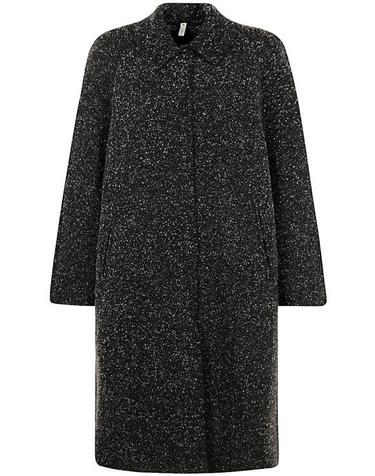 [해외직구] 24FW 보부틱 코트 4738 F4 BLACK MIX