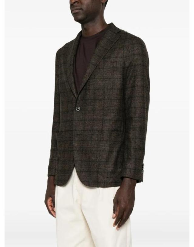 볼리올리 [해외직구] 26FW 볼리올리 수트 자켓 FB5019 N1302E 0480 BROWN 착용컷
