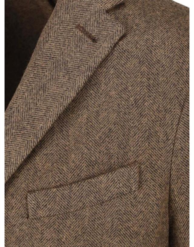 볼리올리 [해외직구] 26FW 볼리올리 수트 자켓 N2902J FB34010254 Brown 착용컷
