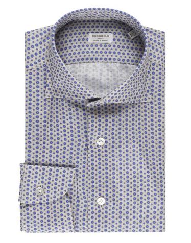 [해외직구] 26SS 보리엘로 셔츠 22048 1MARECHIARO Blue
