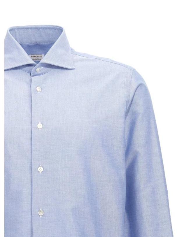 보리엘로 [해외직구] 보리엘로 셔츠 LD190503 LIGHT BLUE 착용컷
