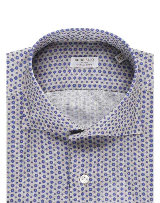 보리엘로 [해외직구] 26SS 보리엘로 긴팔 셔츠 22048 1 MARECHIARO Beige 착용컷