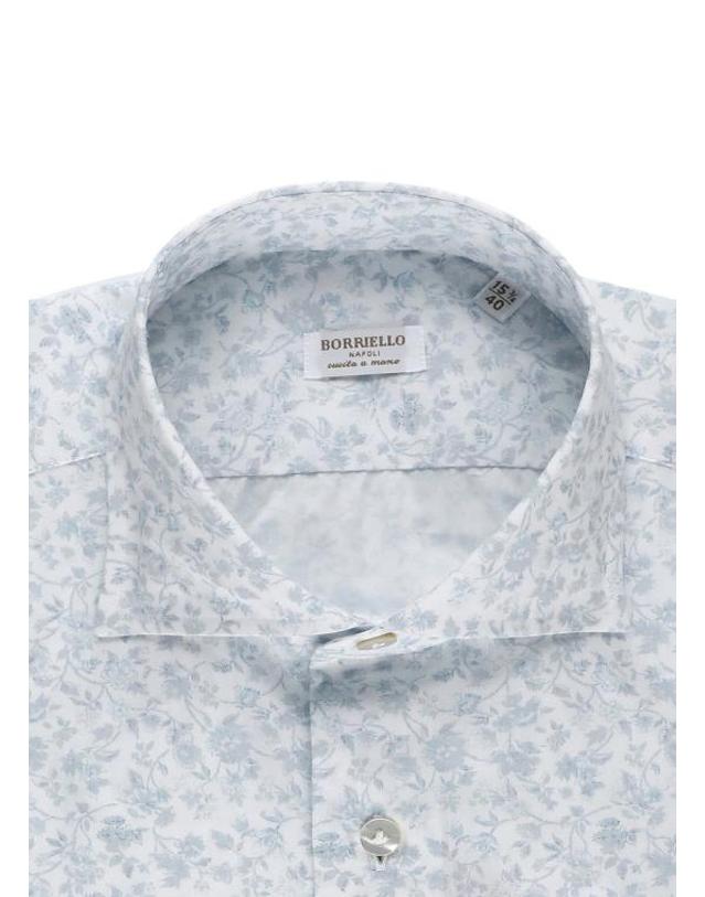 보리엘로 [해외직구] 26SS 보리엘로 긴팔 셔츠 22046 1MARECHIARO White 착용컷