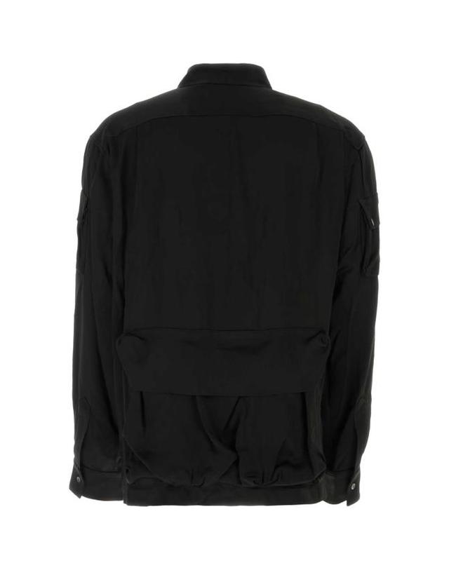 보터 [해외직구] 23FW 보터 긴팔 셔츠 MN4035W109 CRESATBLK BLACK 착용컷