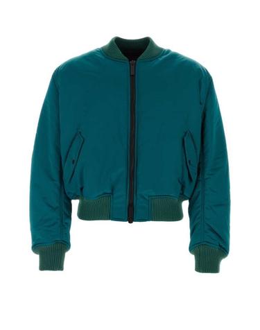 [해외직구] 23FW 보터 봄버 자켓 MN2035W107 TECSATINPETROL Green