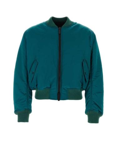 [해외직구] 23FW 보터 봄버 자켓 MN2035W107 TECSATINPETROL GREEN
