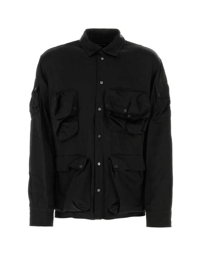보터 [해외직구] 23FW 보터 셔츠 MN4035W109 CRESATBLK BLACK 착용컷