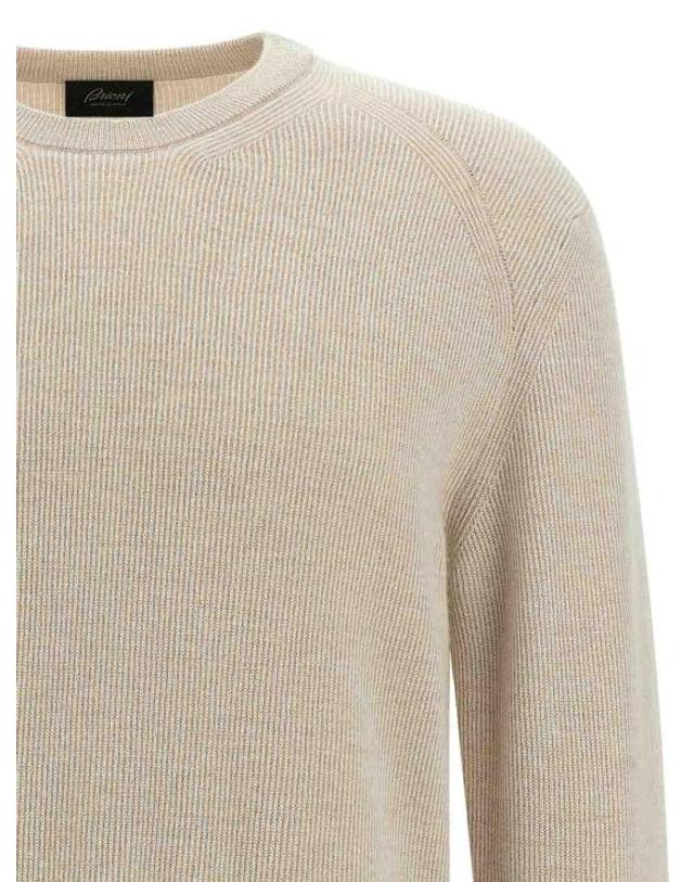 브리오니 [해외직구] 26FW 브리오니 스웨터 UMQ90LOCK129790 Beige 착용컷
