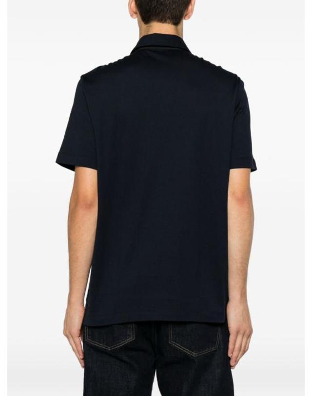 브리오니 [해외직구] 26SS 브리오니 폴로 티셔츠 UJUQ0L OD6204100 NAVY 착용컷