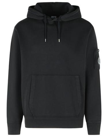 [해외직구] 26SS 씨피 컴퍼니 후드 티셔츠 20CMSS037A 110044G999 Black