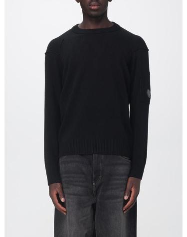 [해외직구] 26FW 씨피 컴퍼니 램스울 GRS 크루넥 렌즈 스웨터 RFCMKN707A110149A 999 Black